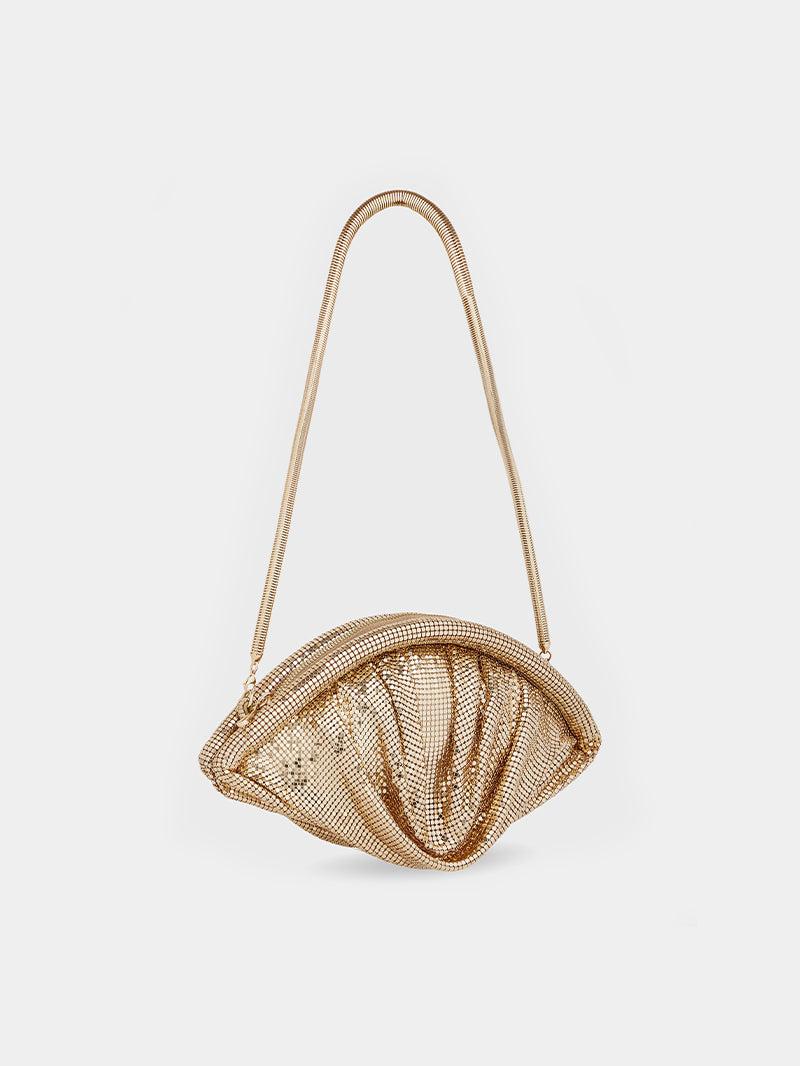 GOLD MESH EVENING CLUTCH Product Image