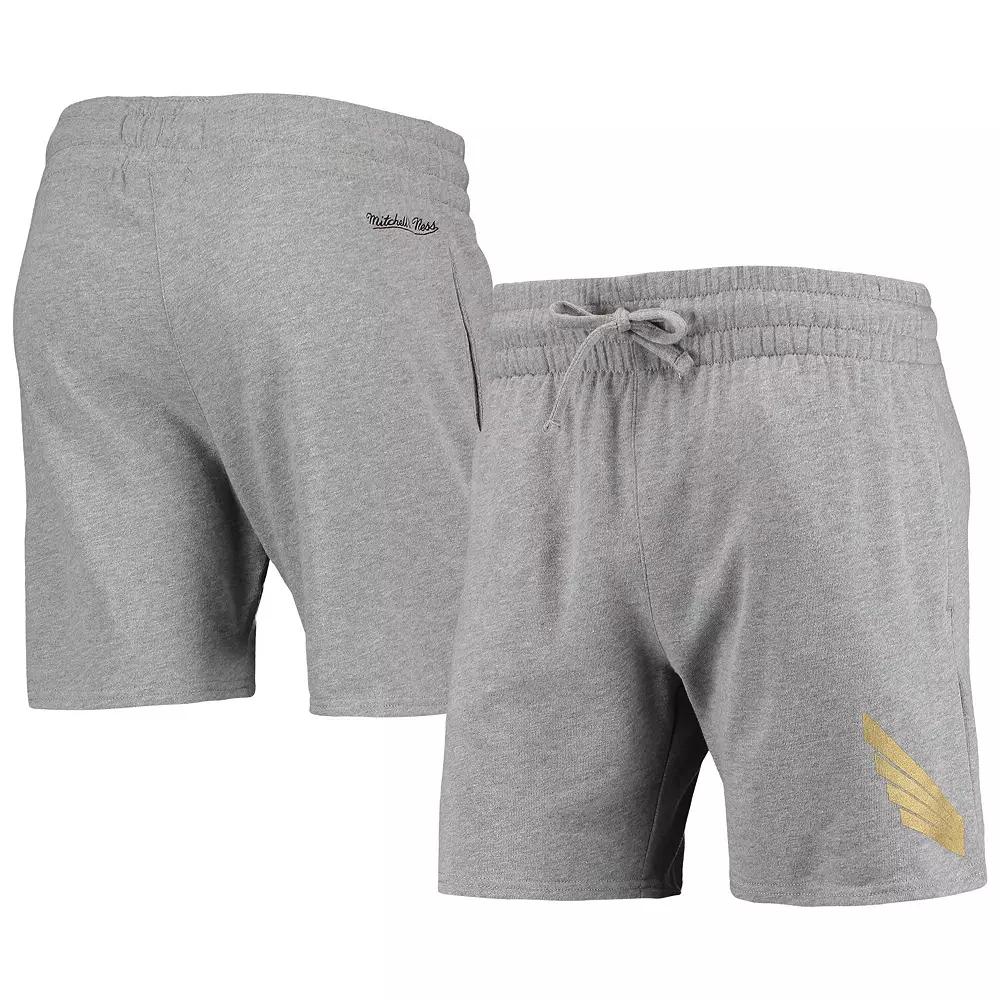 Women's Mitchell & Ness Gray LAFC Logo Shorts,  Product Image