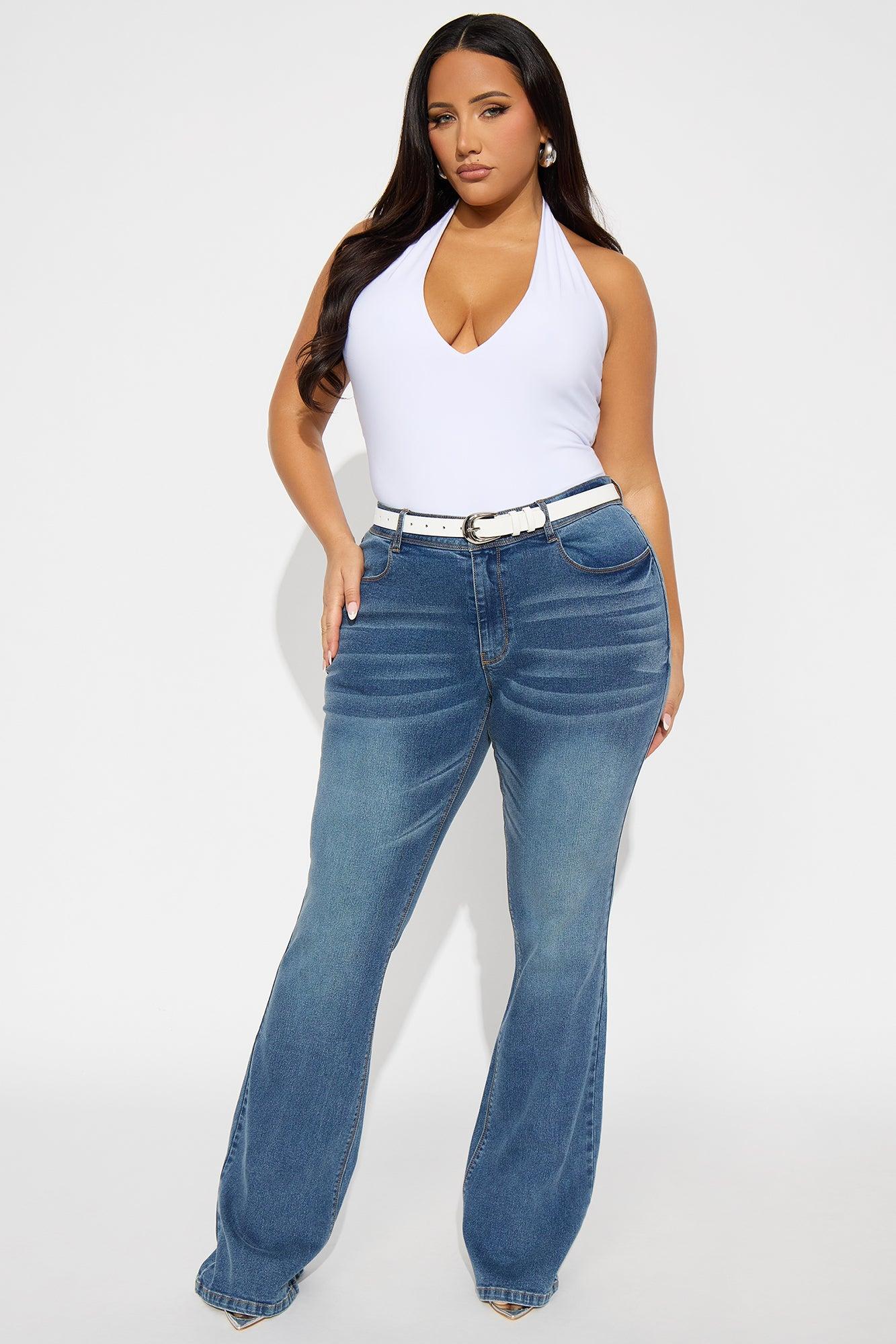 Tall Lost Without You Soft Stretch Bootcut Jeans - Dark Wash Female Product Image