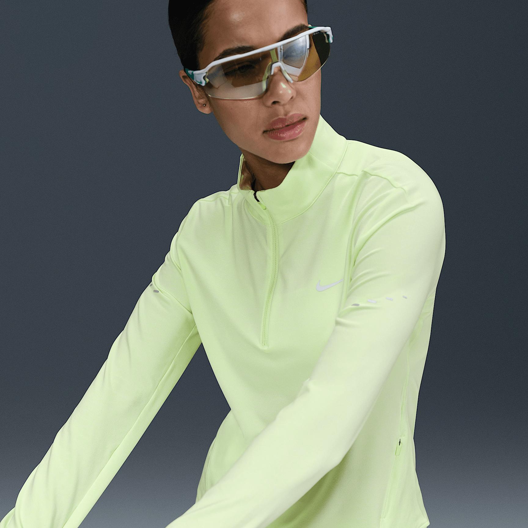 Nike Women's Swift Dri-FIT UV 1/4-Zip Running Top Product Image