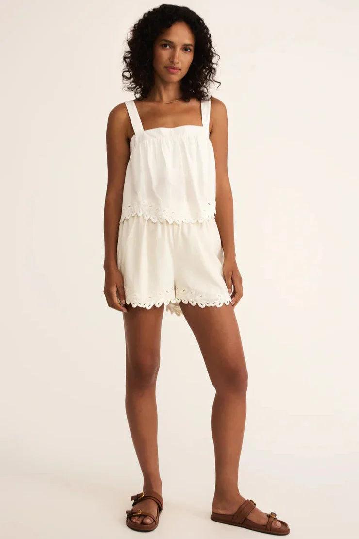 Z Supply Pesaro Shorts White Product Image