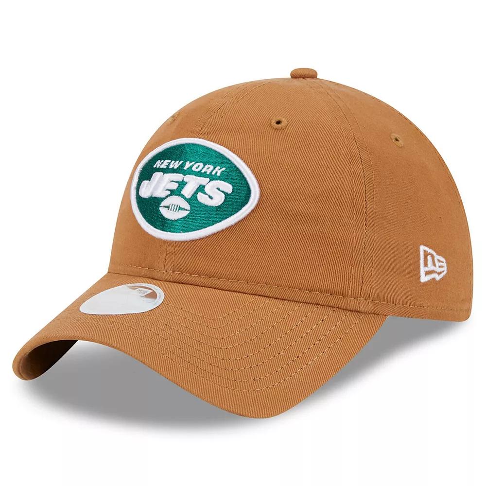 Women's New Era Brown New York Jets Main Core Classic 2.0 9TWENTY Adjustable Hat Product Image