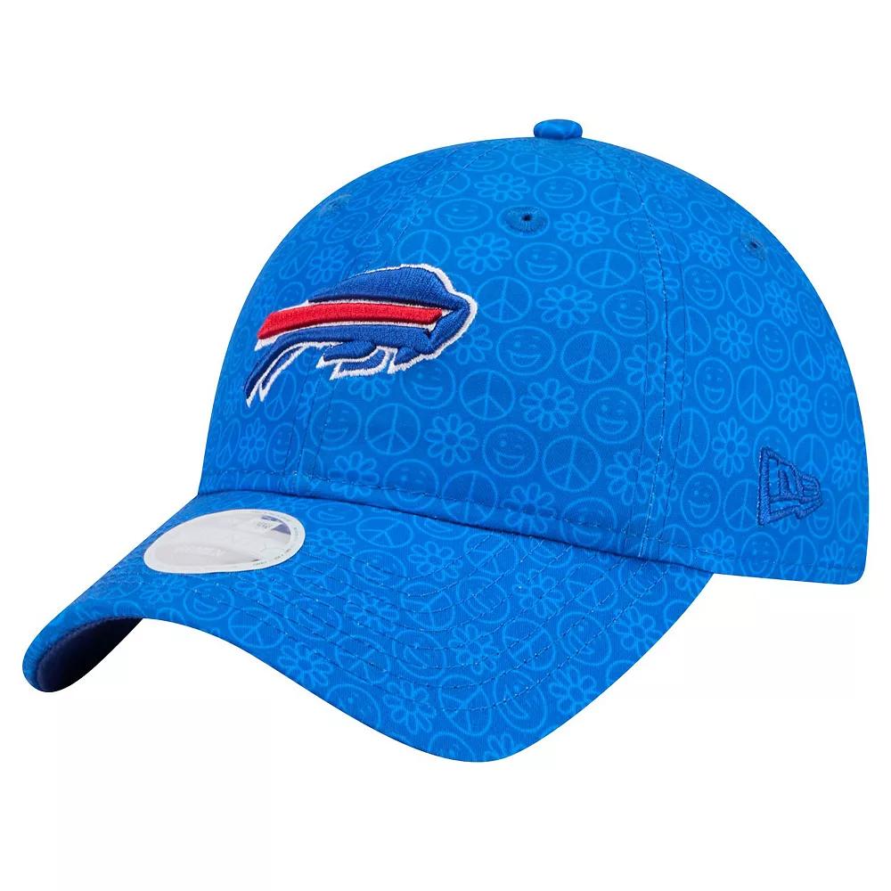 Womens New Era Royal Buffalo Bills Smiley 9TWENTY Adjustable Hat Product Image
