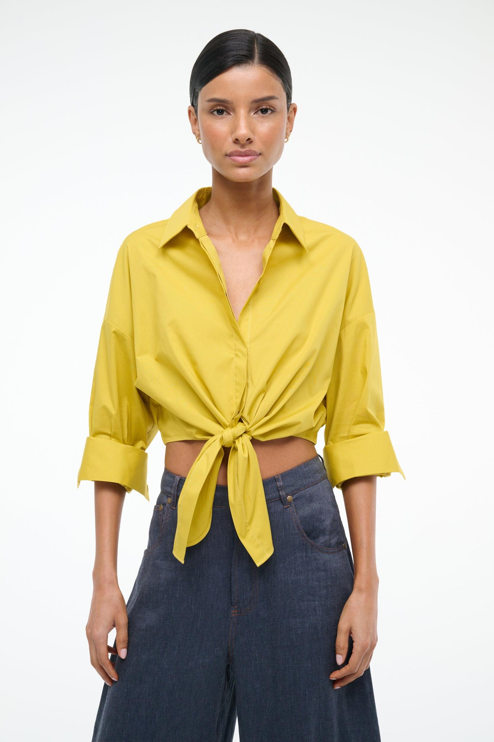 LISA TOP | CHARTREUSE Product Image