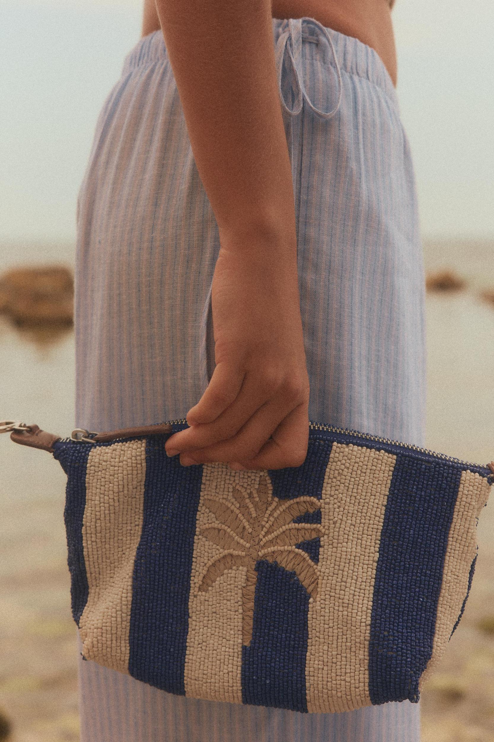 BEADED EMBROIDERED BAG Product Image