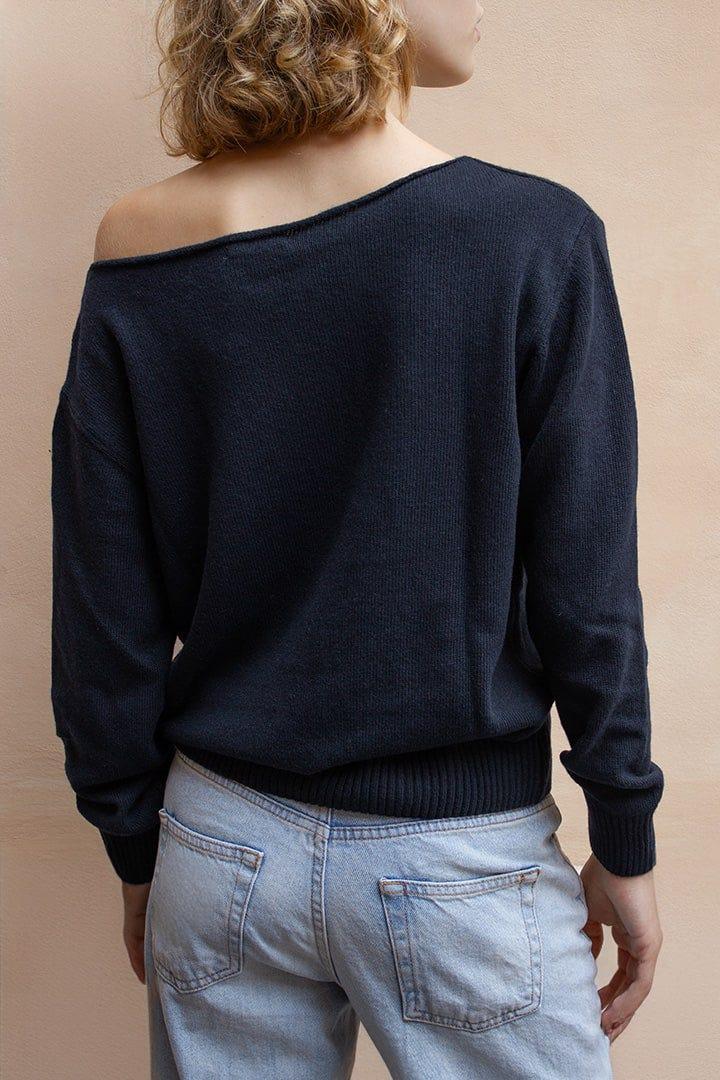 Boat neck sweater Product Image
