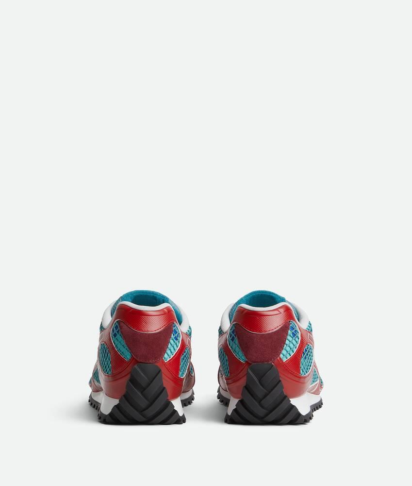 Women's Orbit Sneaker in Turquoise/cherry Product Image