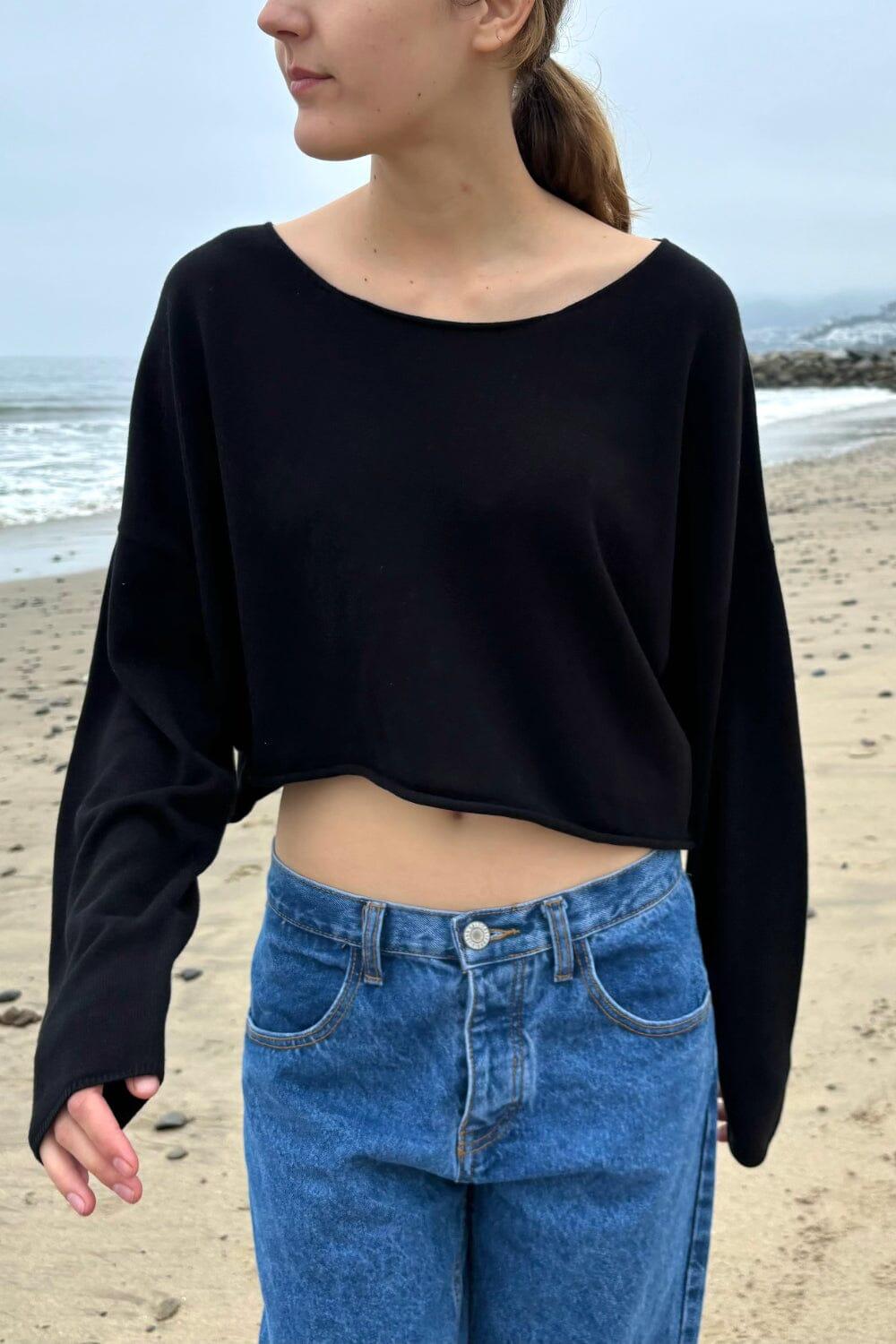 Cameron Cropped Sweater Product Image