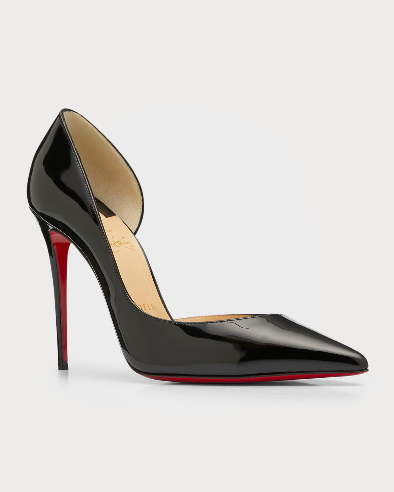 Iriza Patent Open-Side Red Sole Pump Product Image