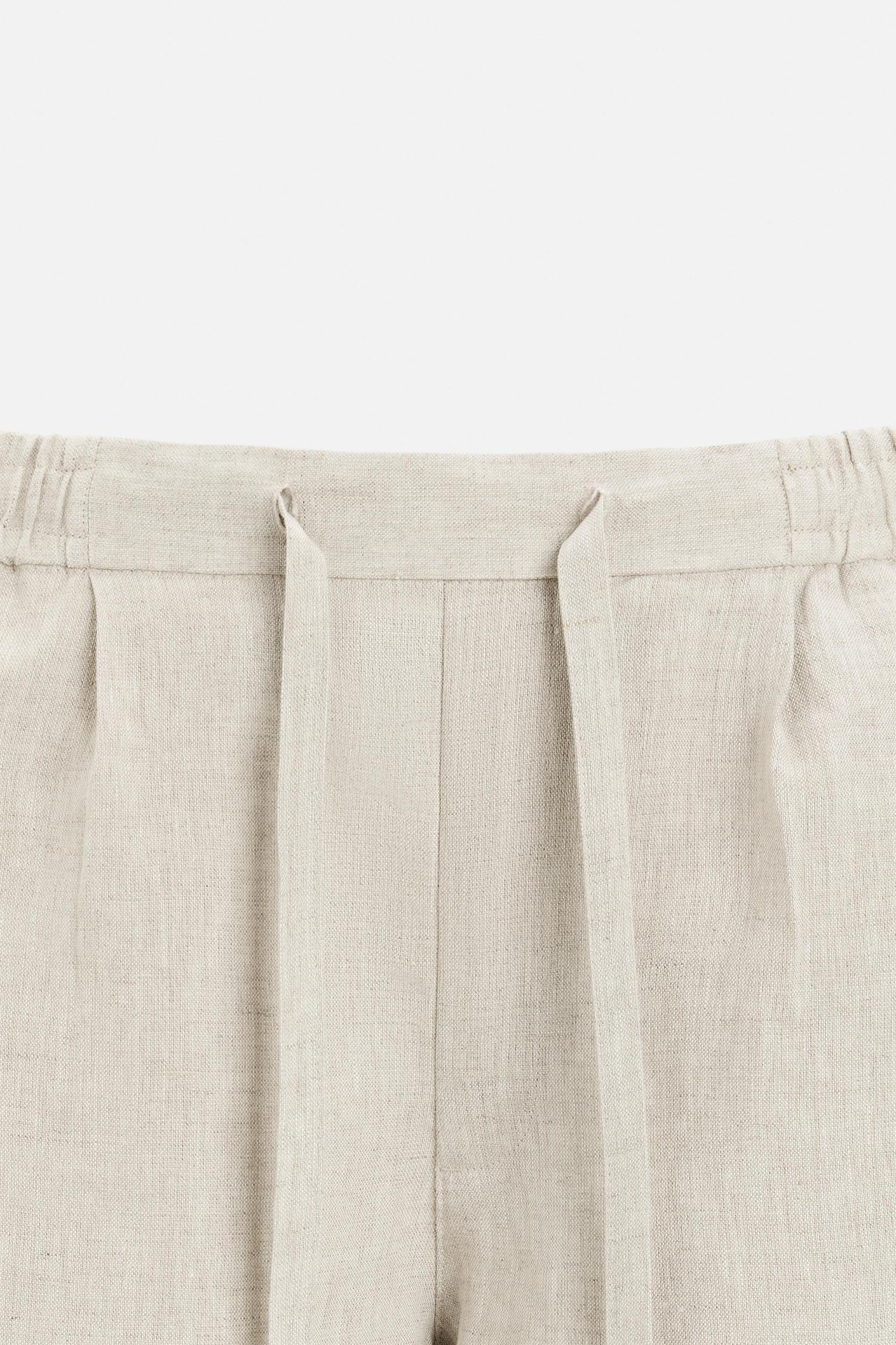 100% LINEN SHORTS Product Image