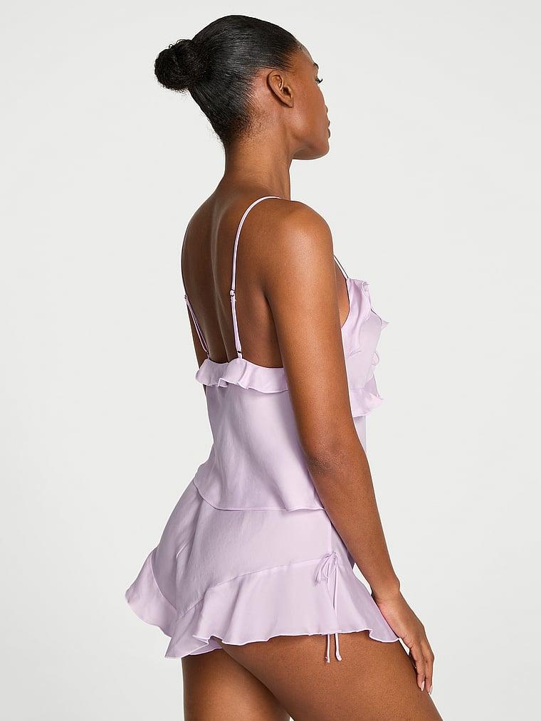 Silky Flutter Ruffled Cami & Shorts Set Product Image