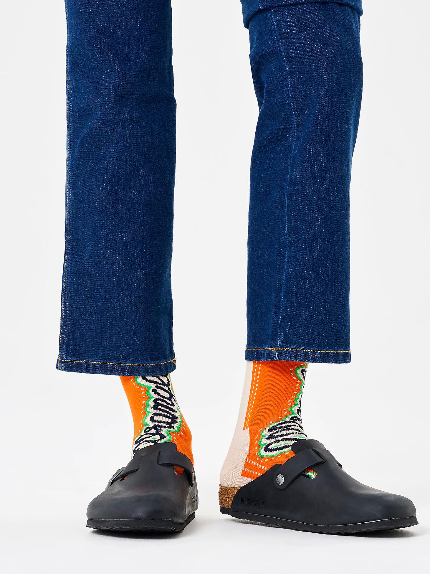 Wrangler® x Happy Socks Fiery Sock | Women's ACCESSORIES | Wrangler® Product Image