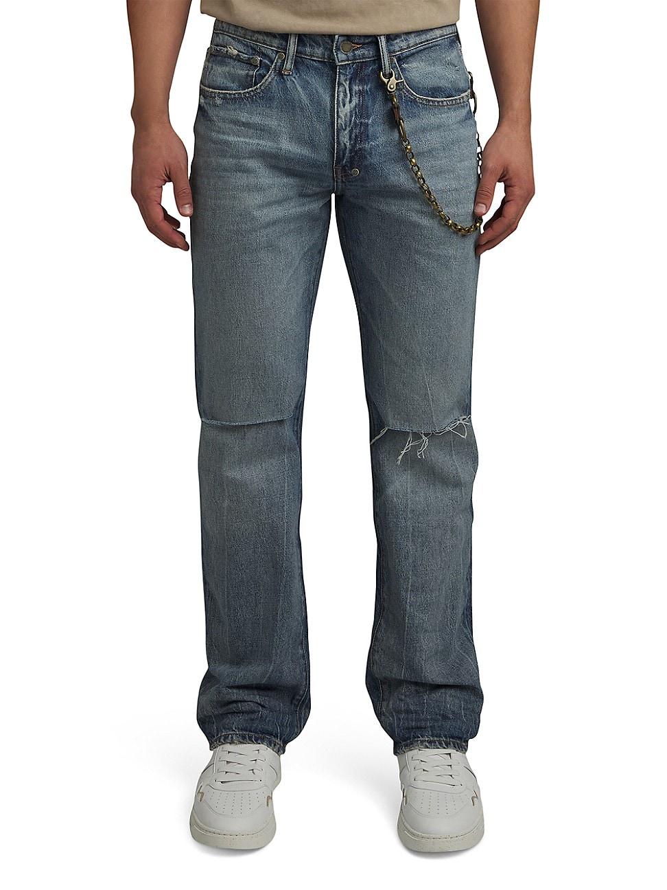 Mens Barracuda Relaxed-Fit Straight Jeans Product Image