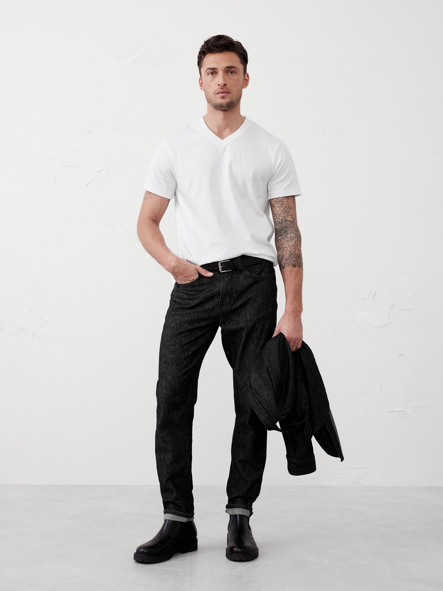 Luxe Touch V-Neck T-Shirt Product Image