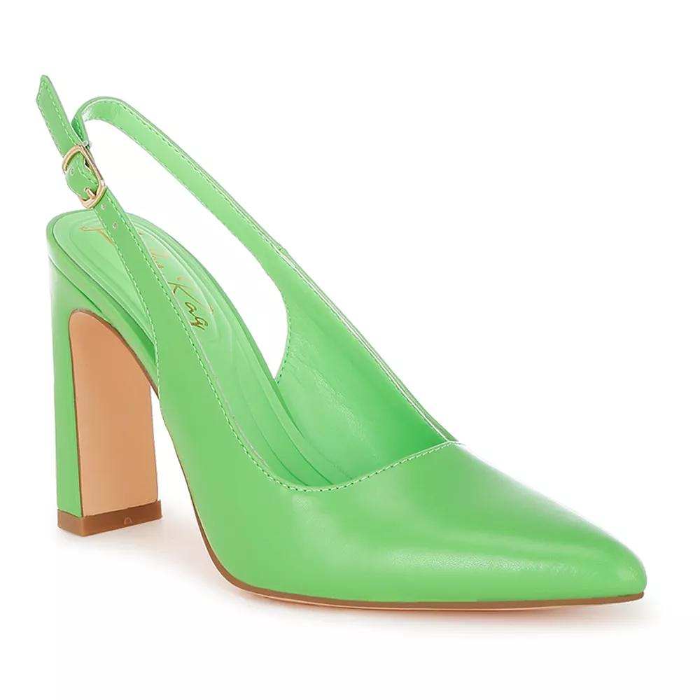 London Rag Sarka Women's Heels, Size: 9, Green Product Image