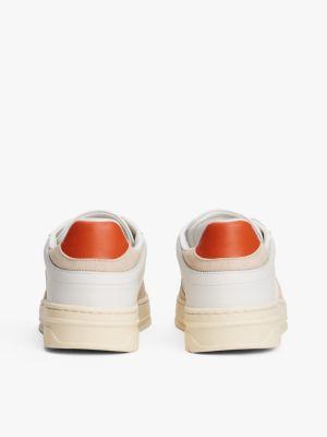 Mixed Texture Suede Cupsole Sneaker Product Image
