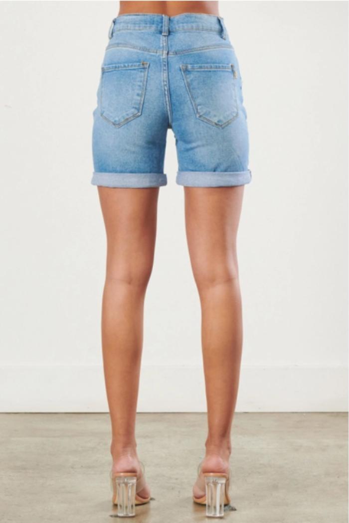 Vintage V Mom Shorts Product Image