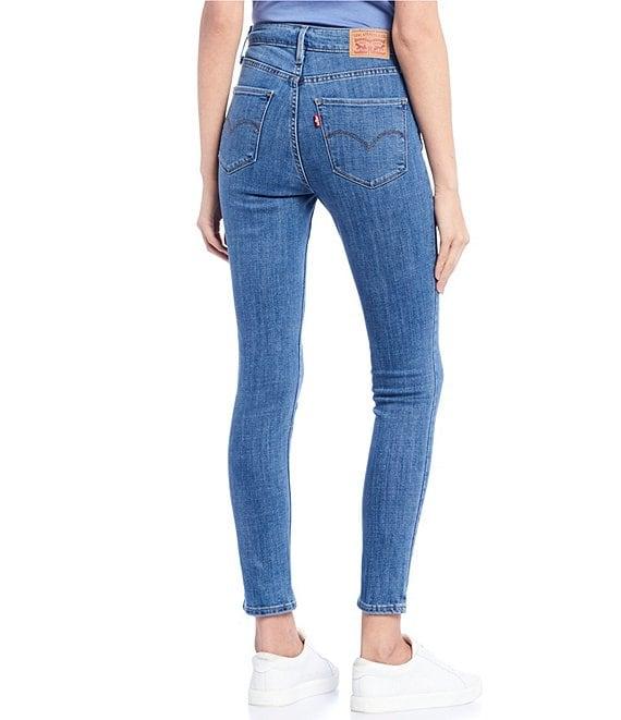 Levi's® 721 High Rise Mid Wash Skinny Jeans Product Image