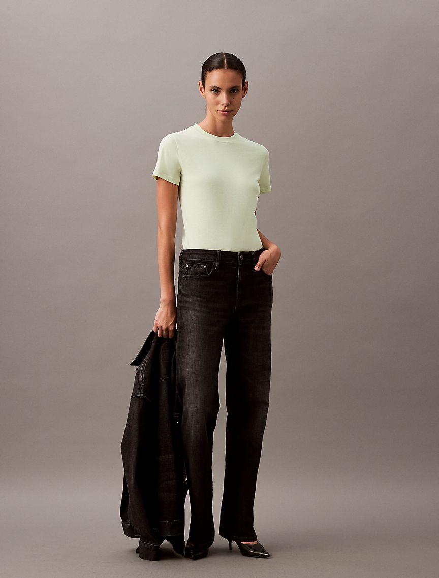 Cotton Silk Tee Product Image