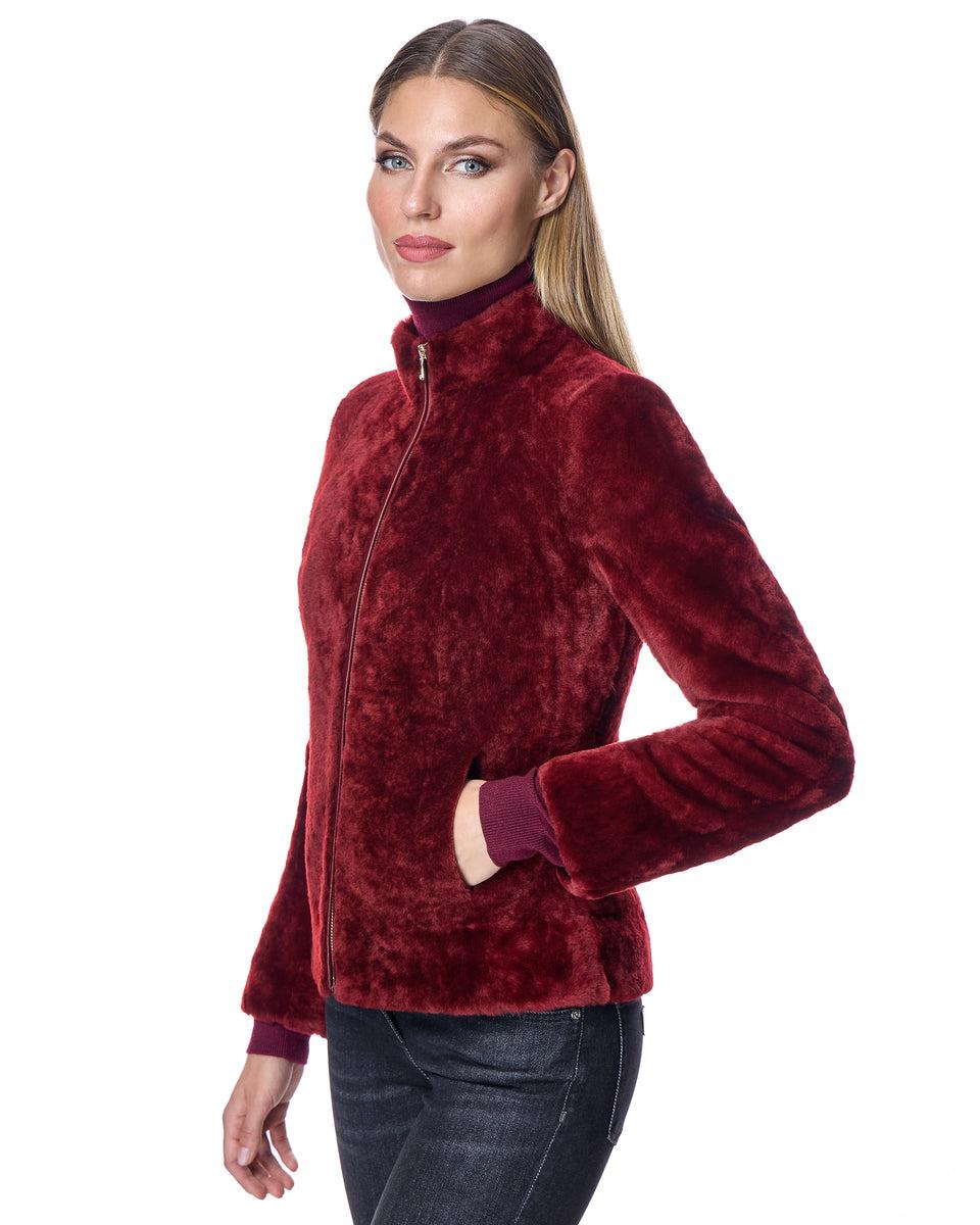 Fitted Shearling Jacket Product Image