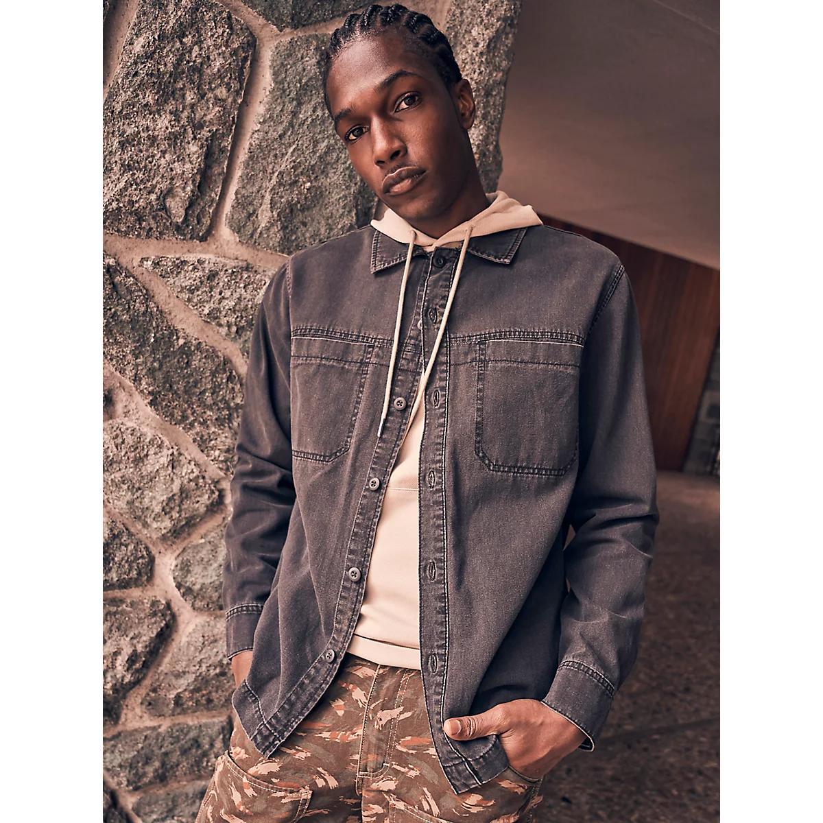 Men's Utility Overshirt Wash Product Image