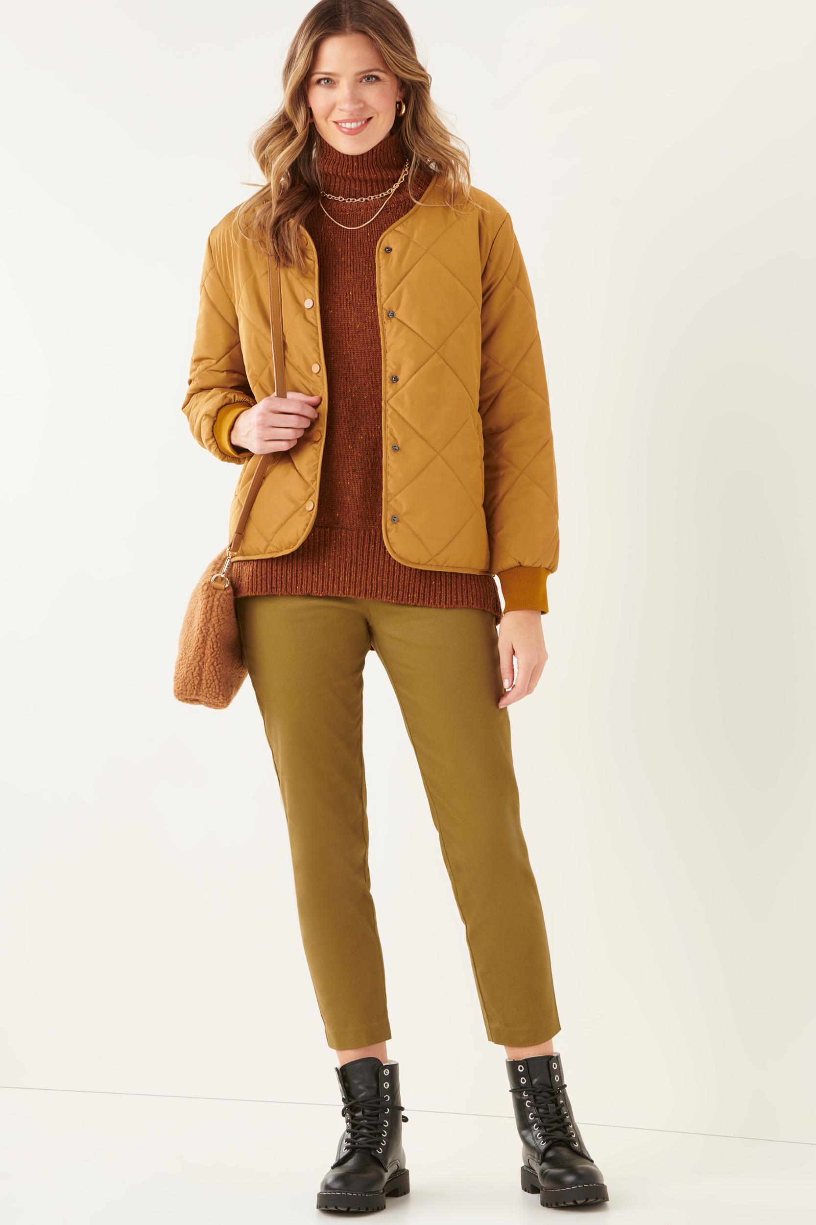 Diamond Puffer Coat Product Image