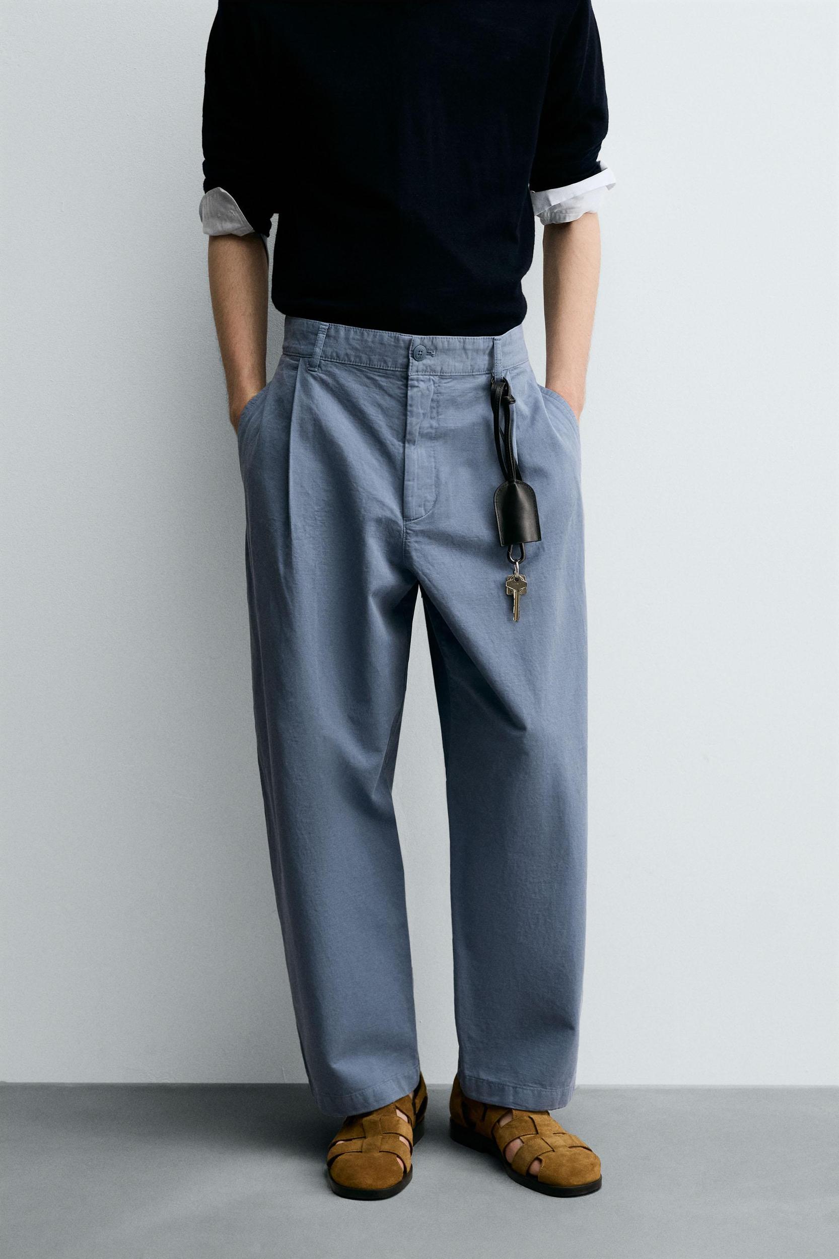 PLEATED BALLOON FIT PANTS Product Image