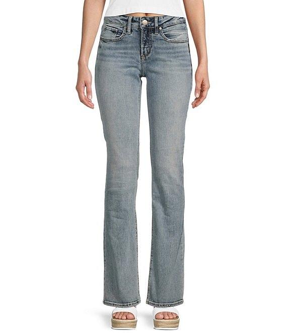 Silver Jeans Co. Suki Mid Rise Power Stretch Slim Bootcut Jeans Product Image
