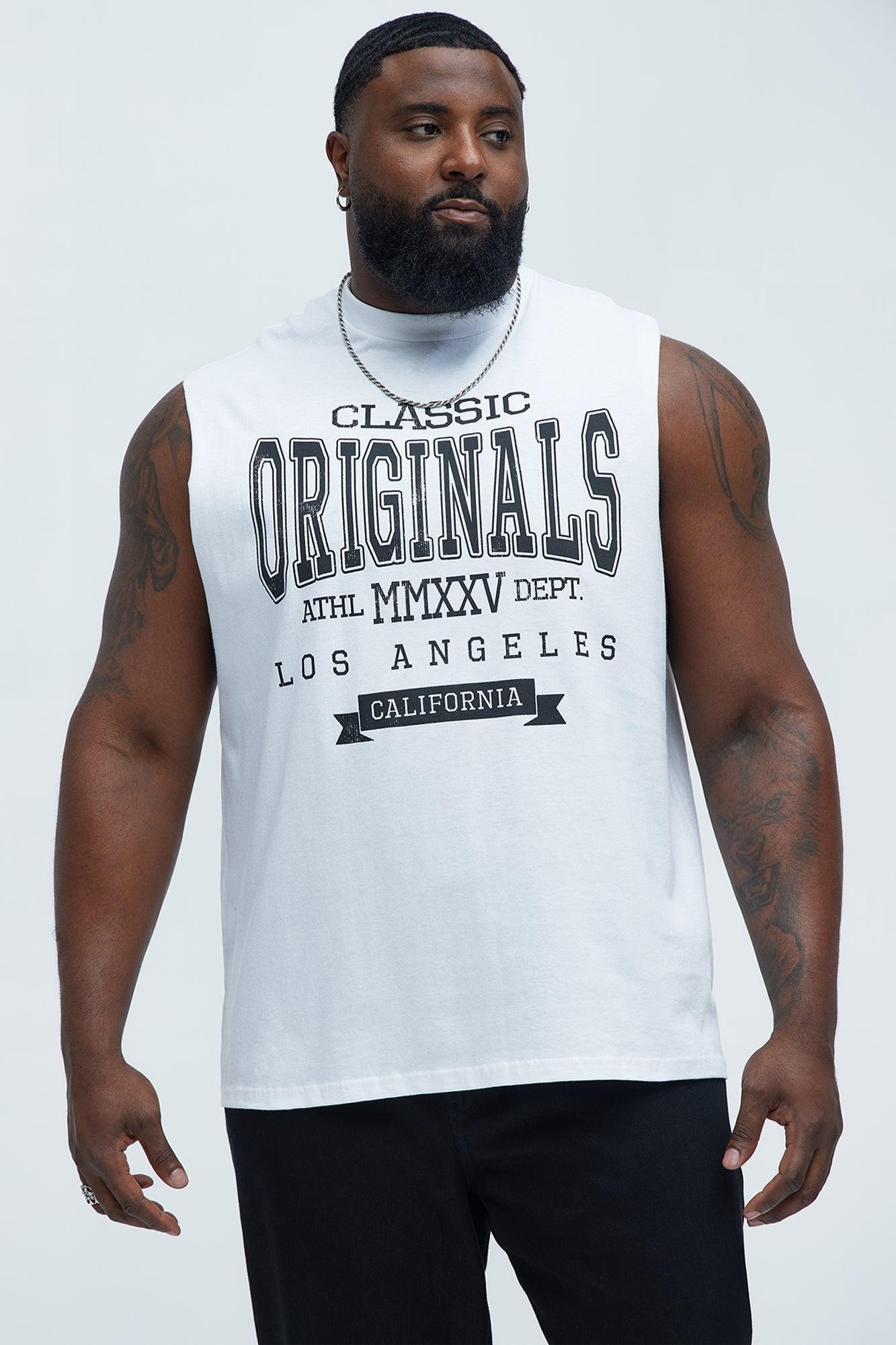 Classic Originals LA Muscle Tee - White Product Image