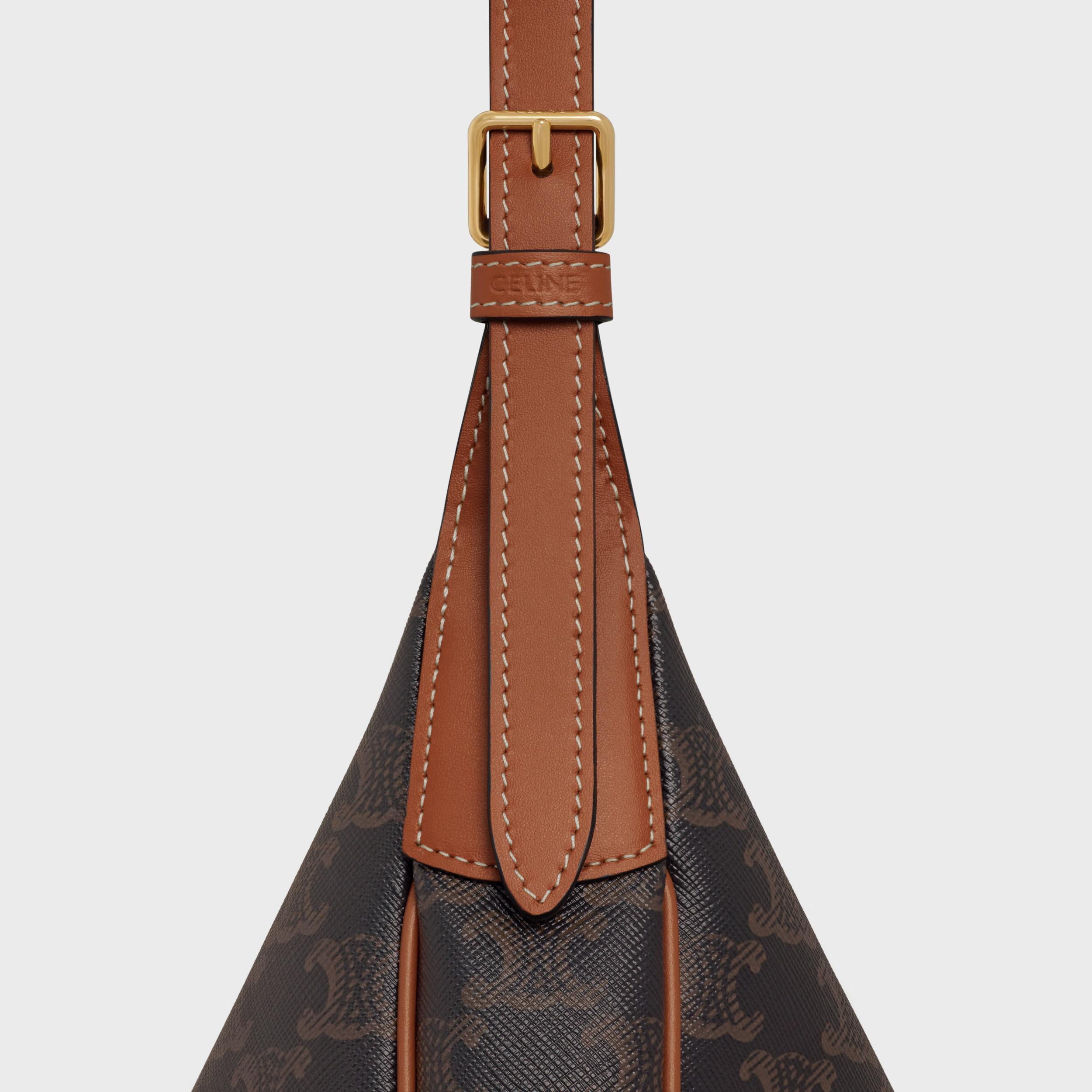 SMALL HELOÏSE BAG IN TRIOMPHE CANVAS AND CALFSKIN Product Image