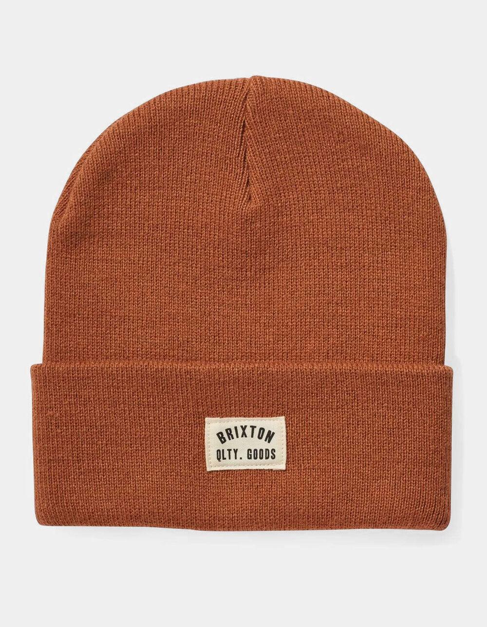 BRIXTON Woodburn Watch Cap Beanie - RUST Product Image