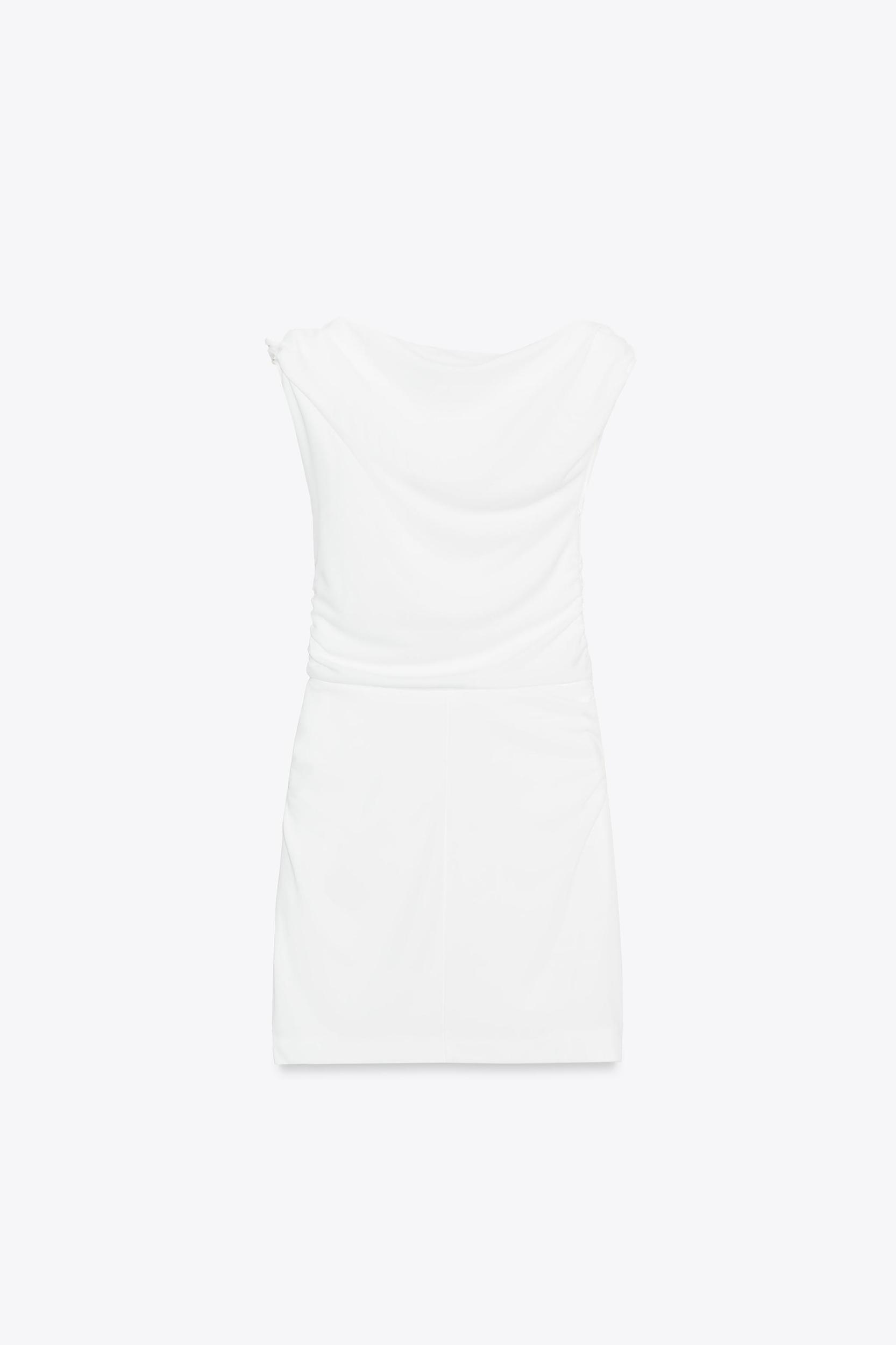 ASYMMETRIC SHORT DRESS Product Image