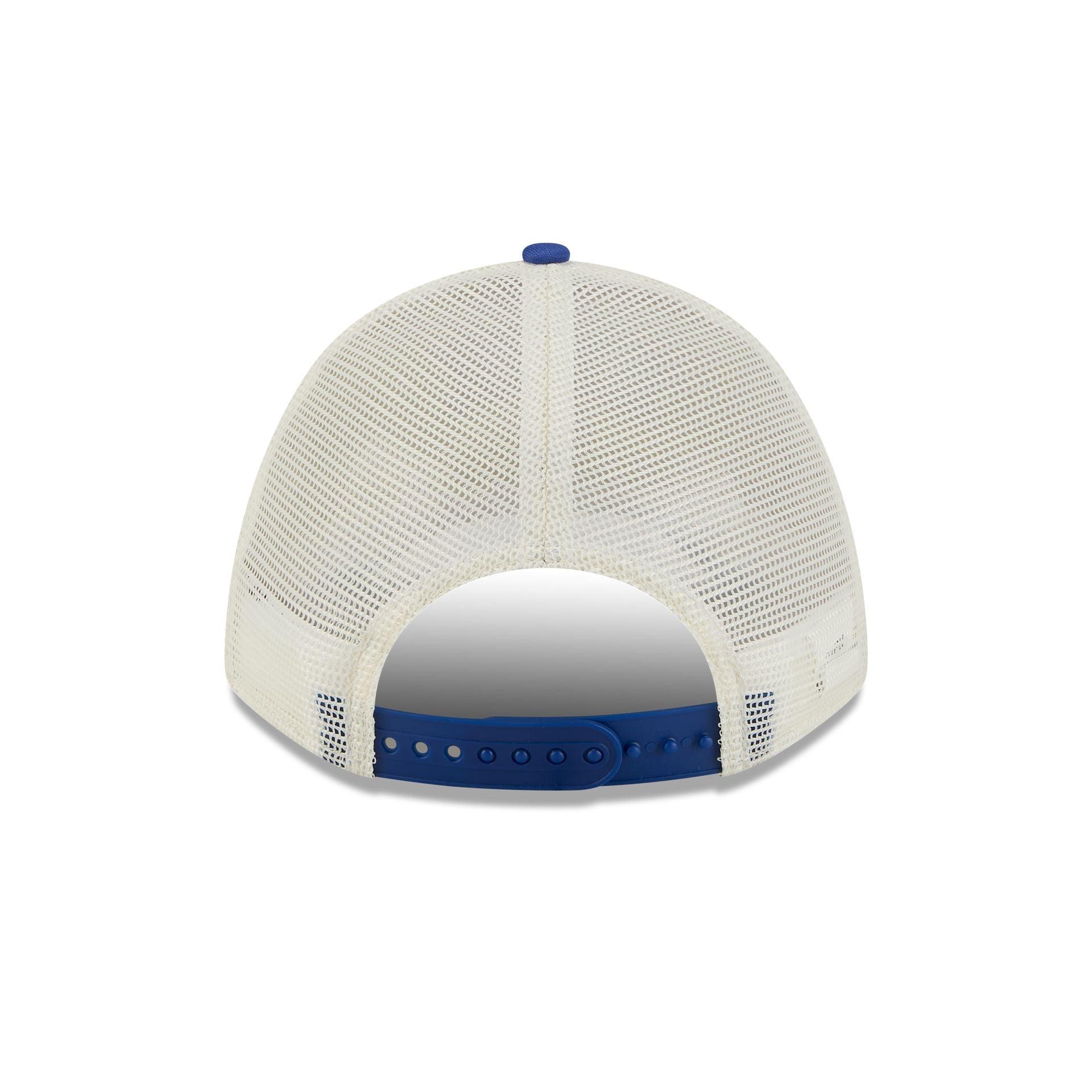 Duke Blue Devils Chrome Arch 9FORTY M-Crown A-Frame Trucker Hat Male Product Image