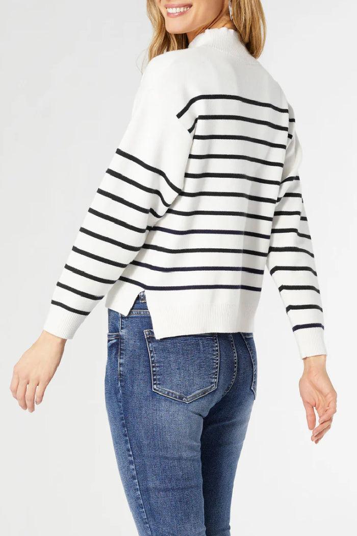 Neve Mock Neck Sweater Product Image