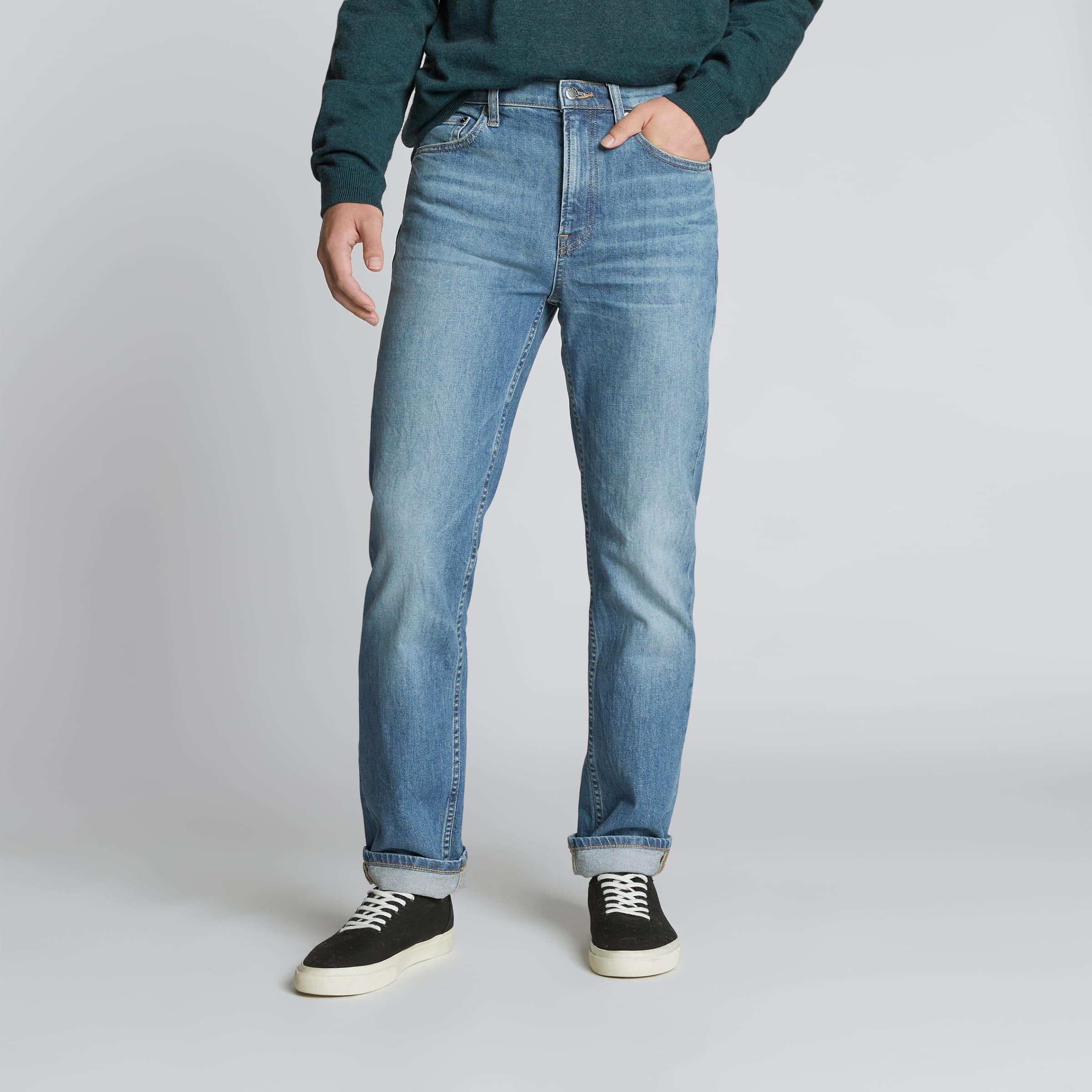 Mens Selvedge Straight Fit Jean by Everlane Product Image