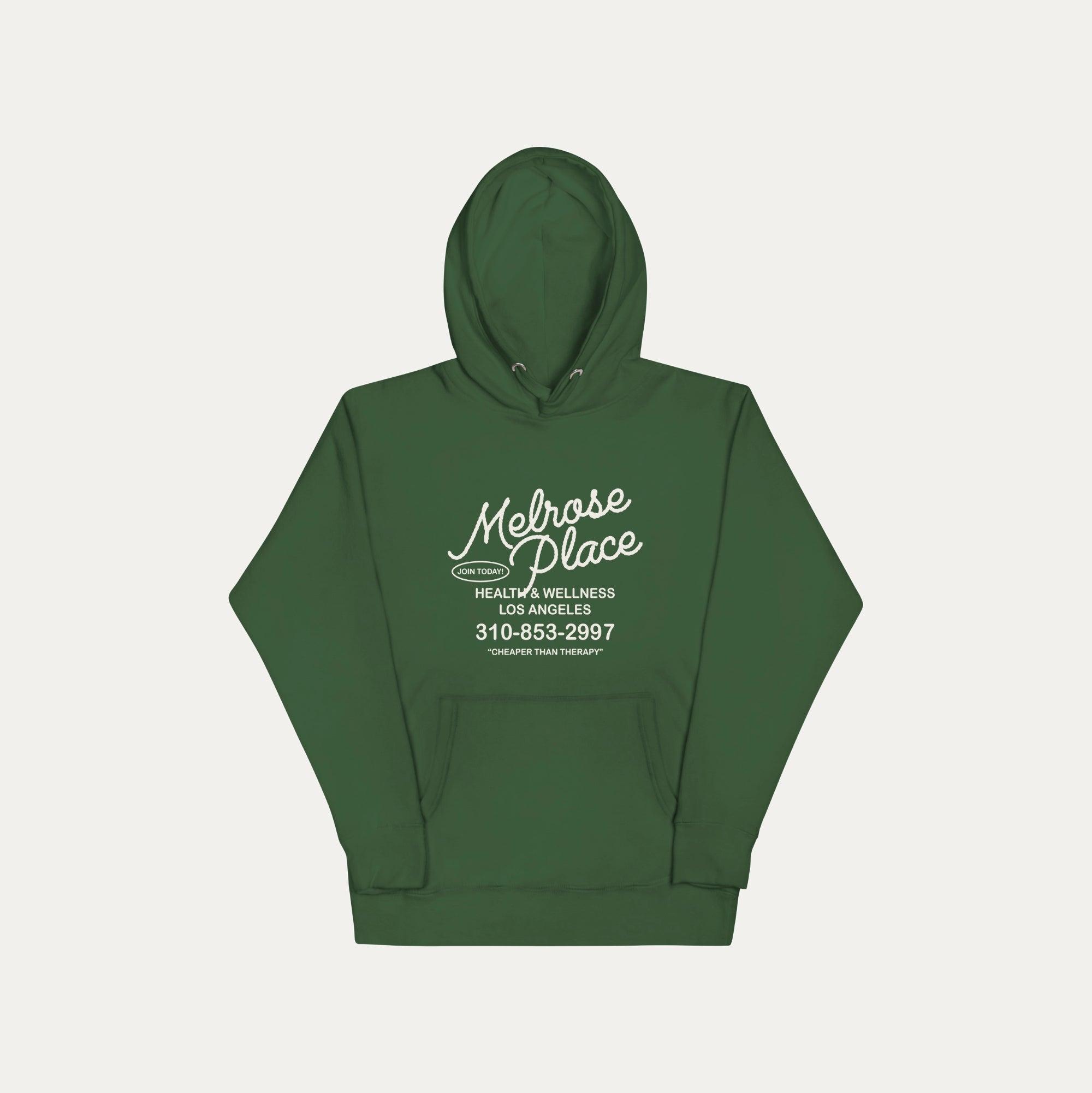 Melrose Place Wellness Graphic Hoodie Male Product Image