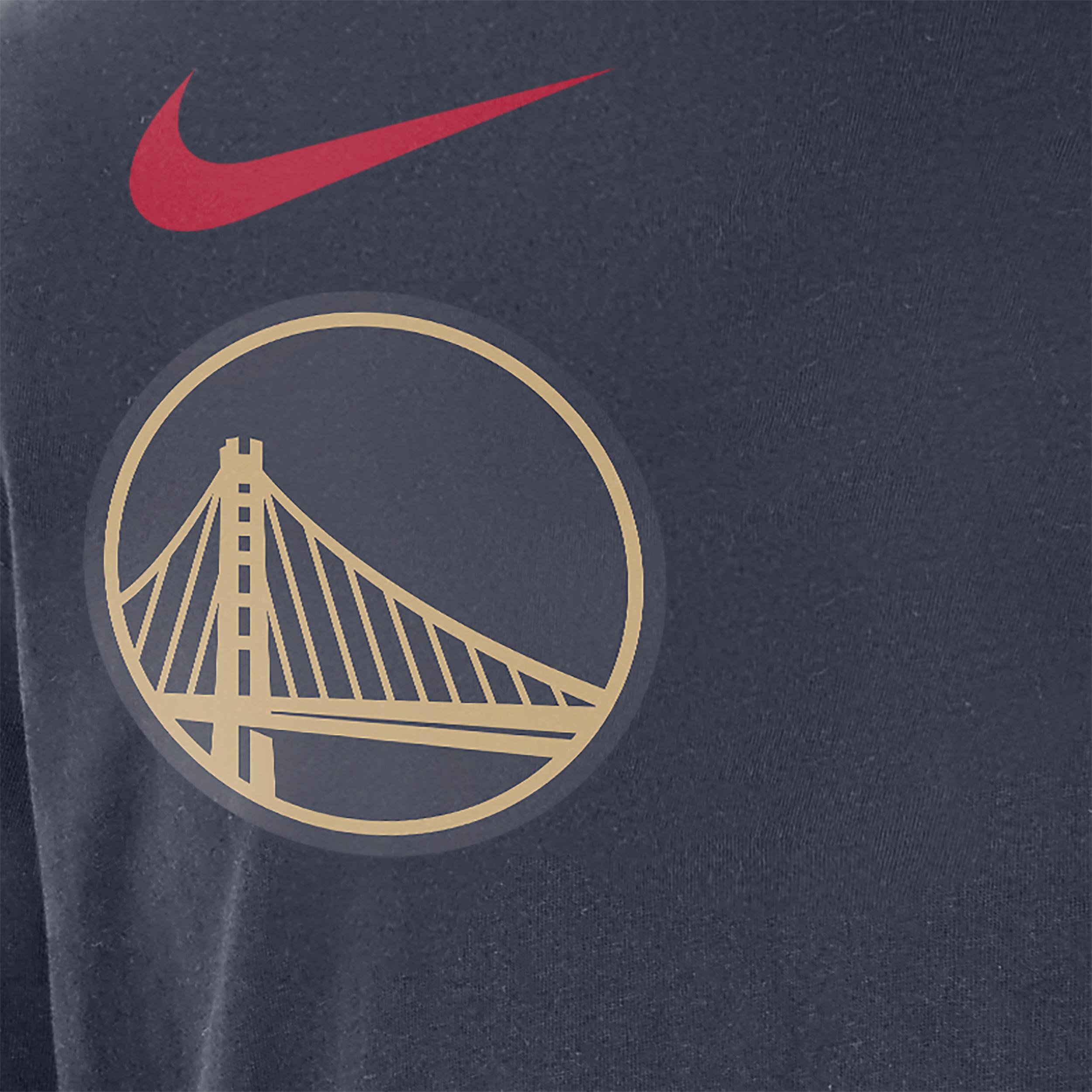 Golden State Warriors Courtside City Edition Men's Nike NBA Max90 Long-Sleeve T-Shirt Product Image