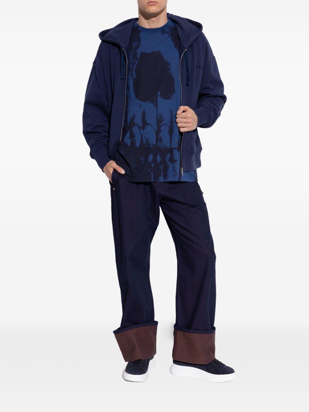 suede lace-up sneakers Product Image