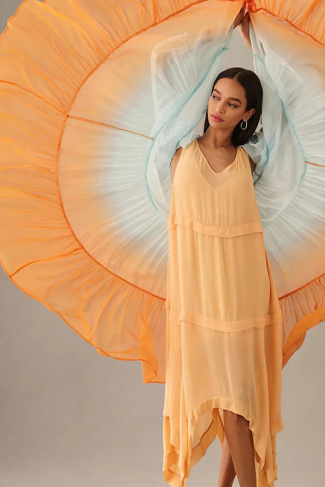 Ombré Tiered Sheer Kimono Product Image