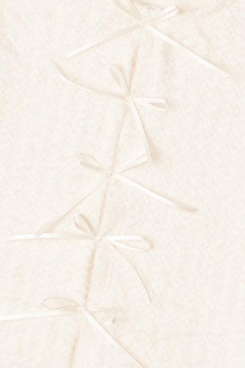 Bow Front Eyelash Cardigan Product Image