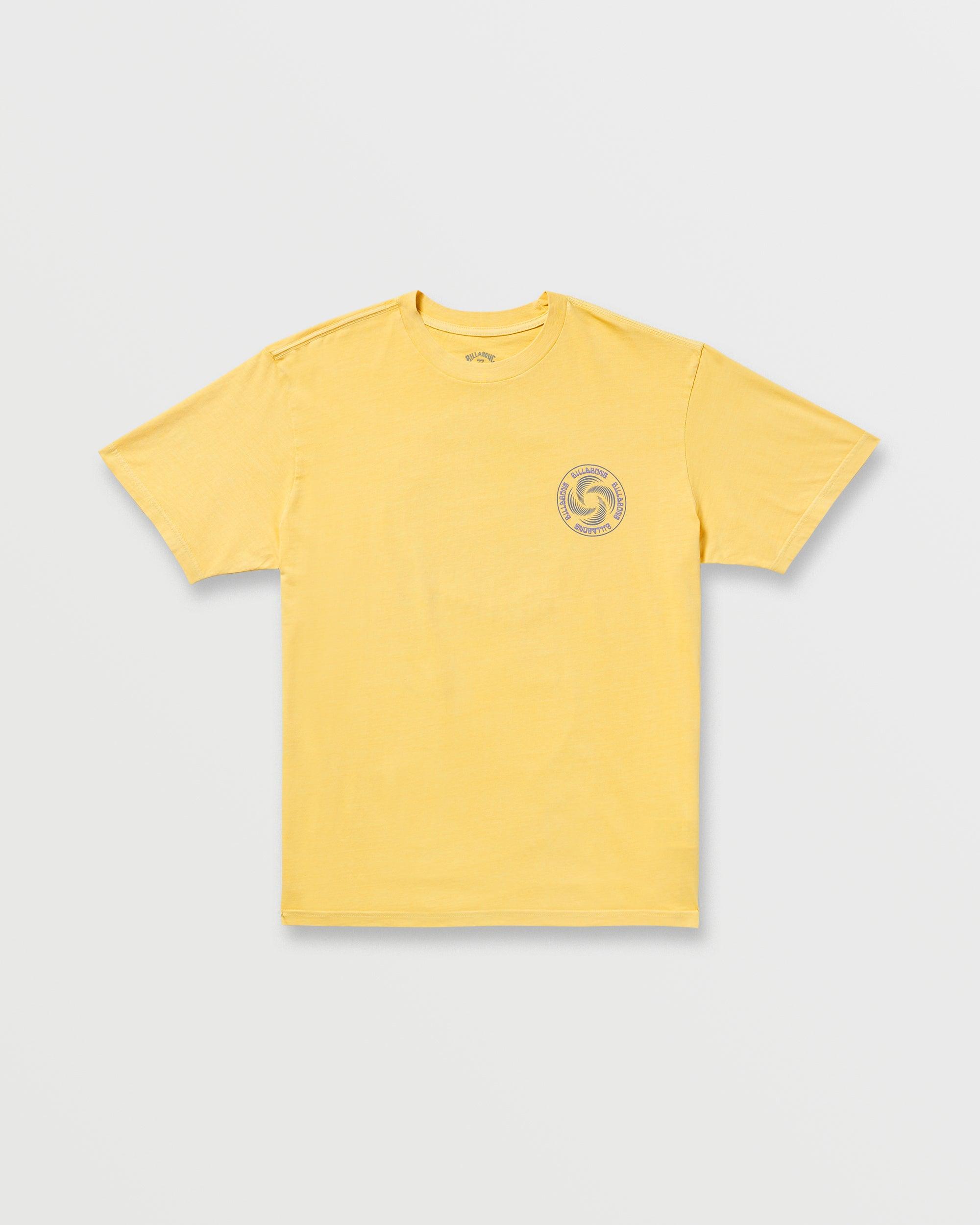 Swivel Premium Wave Wash Tee - Lemon Male Product Image