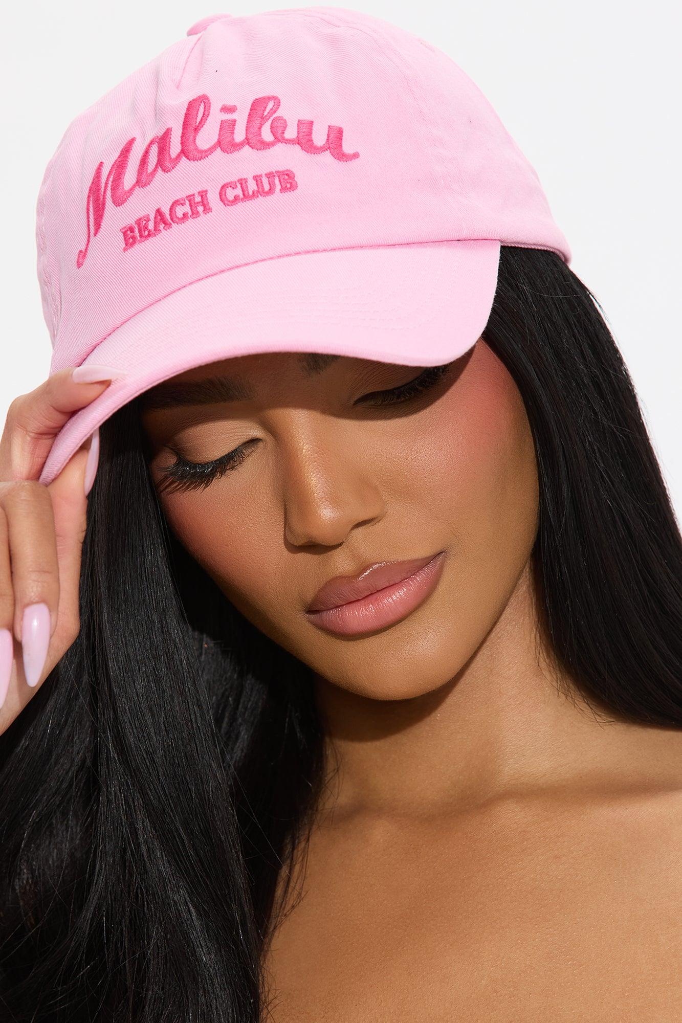 Malibu Beach Club Baseball Hat - Pink Product Image