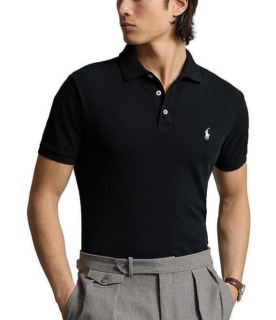 Polo Ralph Lauren Custom Slim Fit Stretch Mesh Short Sleeve Polo Shirt Product Image