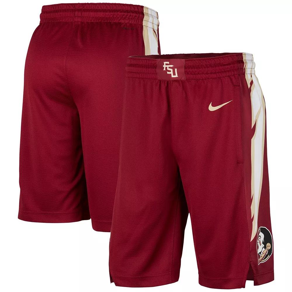 Men's Nike Garnet Florida State Seminoles Replica Performance Shorts, Size: Medium, Red Product Image