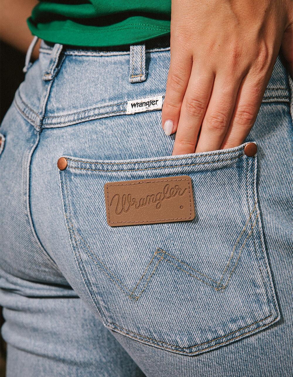 WRANGLER Wrancher Mid Rise Womens Bootcut Jeans - VINTAGE Product Image