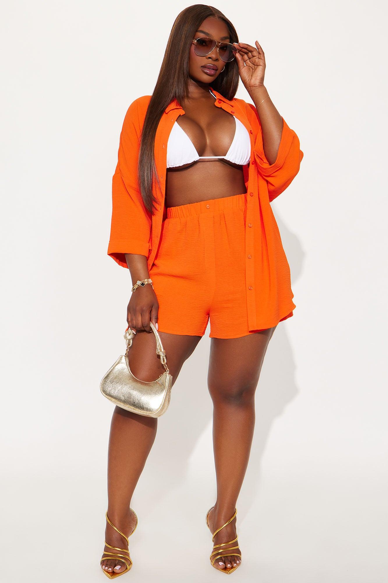 Pura Vida Short Set - Orange Product Image