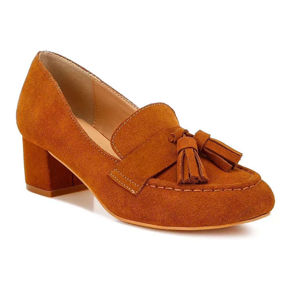 Rag & Co Aloha Women's Suede Loafers,  Product Image