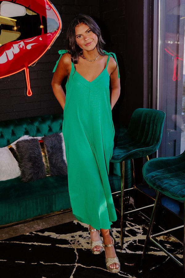 Play Our Song Linen-Blend Jumpsuit Product Image