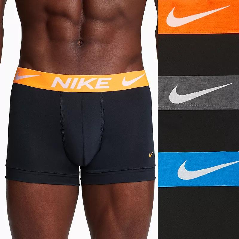 Men's Nike 3-Pack Dri-FIT Essential Microfiber Trunks,  Product Image