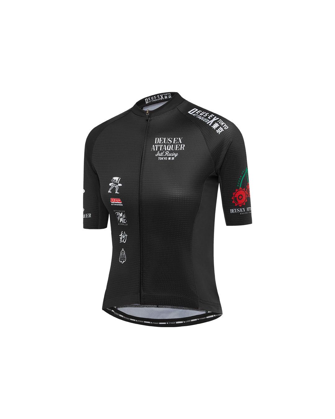 Deus Ex Attaquer Rose Wmns Jersey - Black Product Image